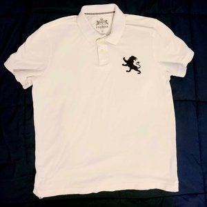 *Vintage* - Men's Large - Express Polo Shirt - Size L Short Sleeve Collared Lion